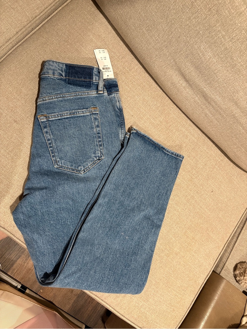 Dad high rise jeans curve love size 6S